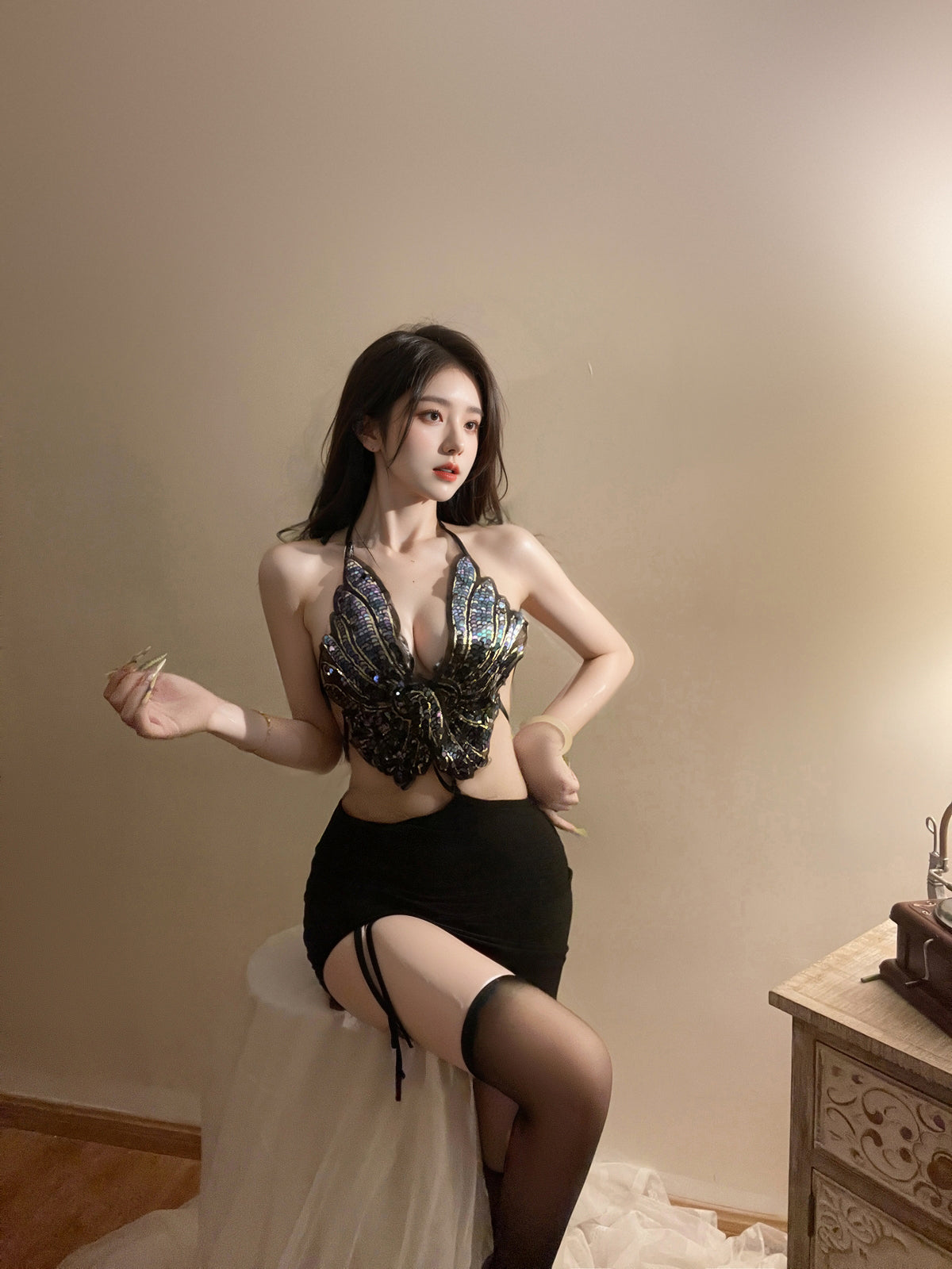 Sensual Butterfly Babe Outfit 性感蝴蝶辣妹装