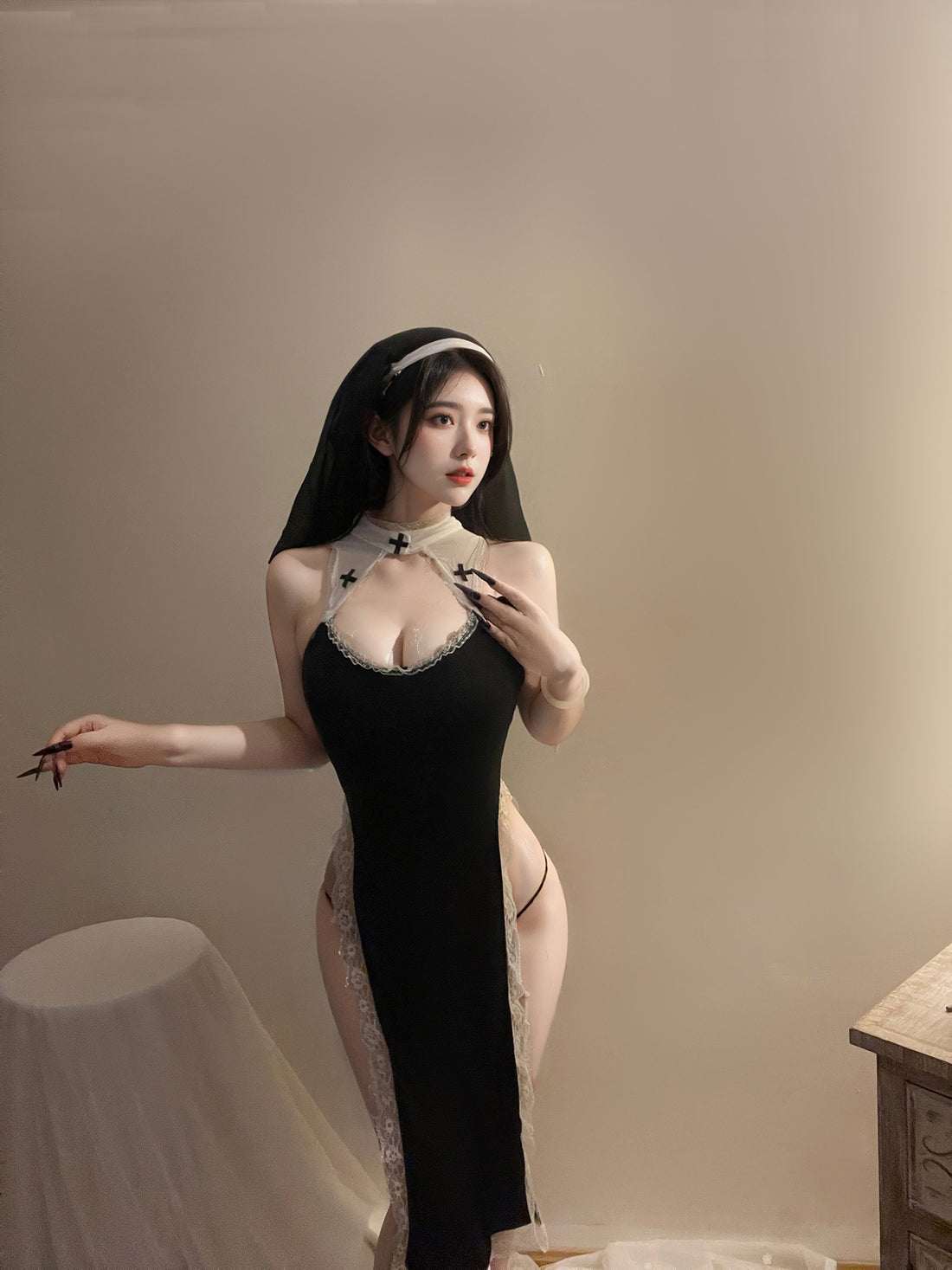 Nun Long Dress 修女长裙