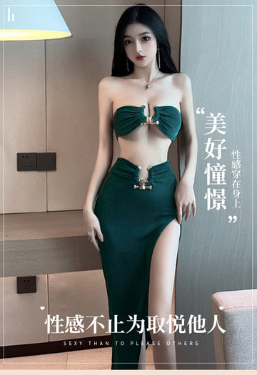 Strapless Latin Skirt 抹胸拉丁裙