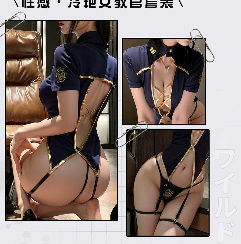 Crossed Female Officer Outfit 交叉女警