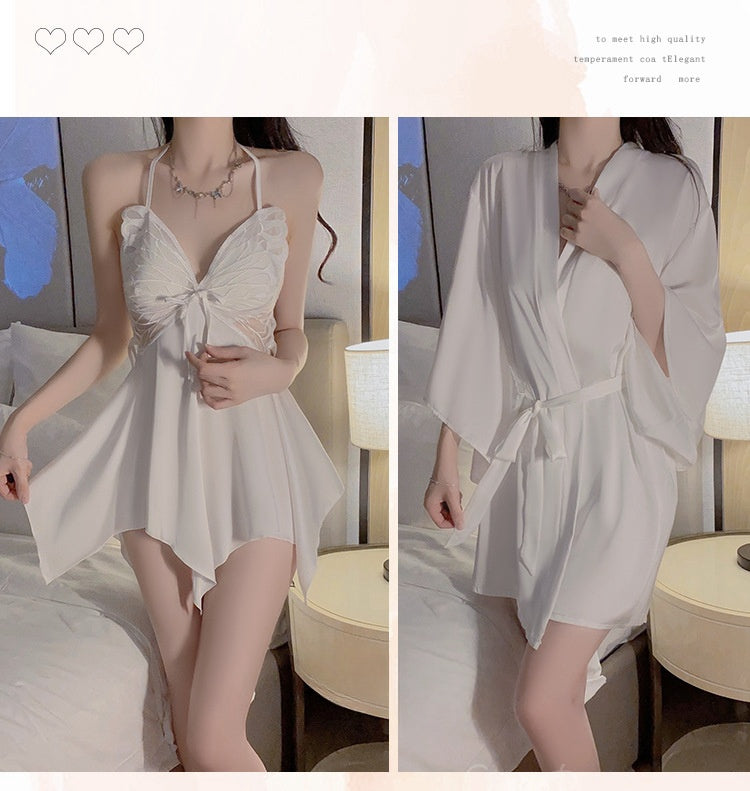 Silk Feel Sleepwear Set 冰丝睡裙套装