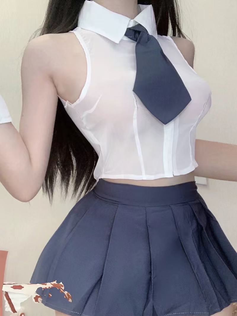 Sensual School Uniform 性感学生装